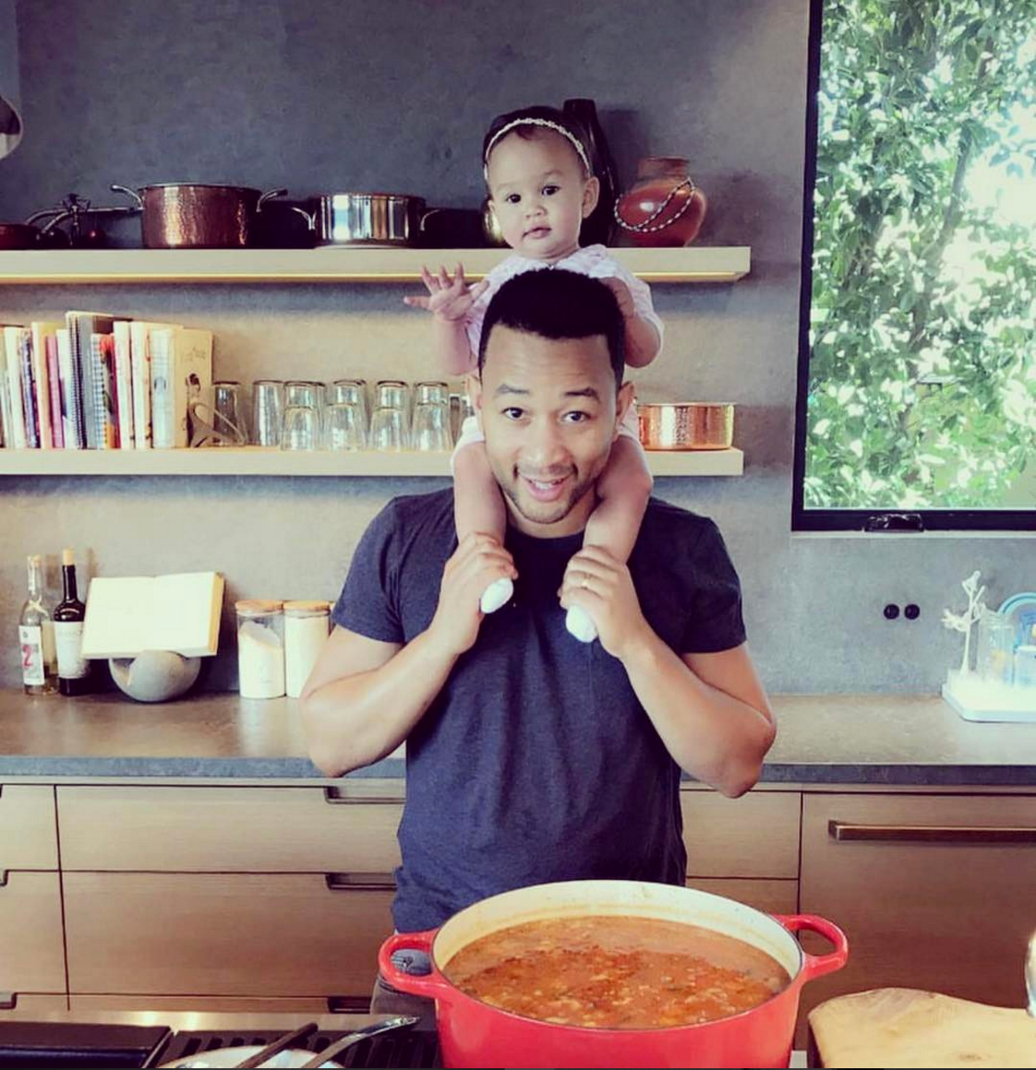 John Legend And Chrissy Teigen's Daughter Might Be The Most Adorable Baby On The 'Gram
